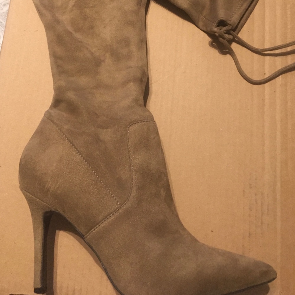ALDO (over the knee suede boots)